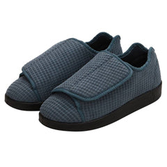 Silverts Silverts Slippers - Steel, 7 / 2X-Wide Shoes