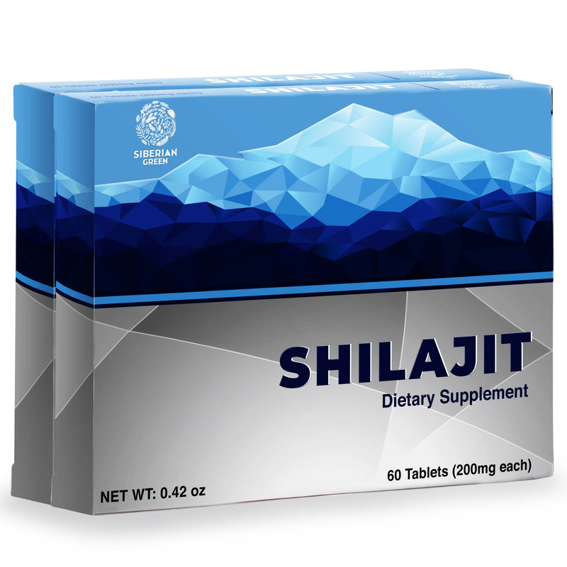 Blue Mountain Mumiyo Shilajit Tablets – 120 Count (2 x 60 Pack)