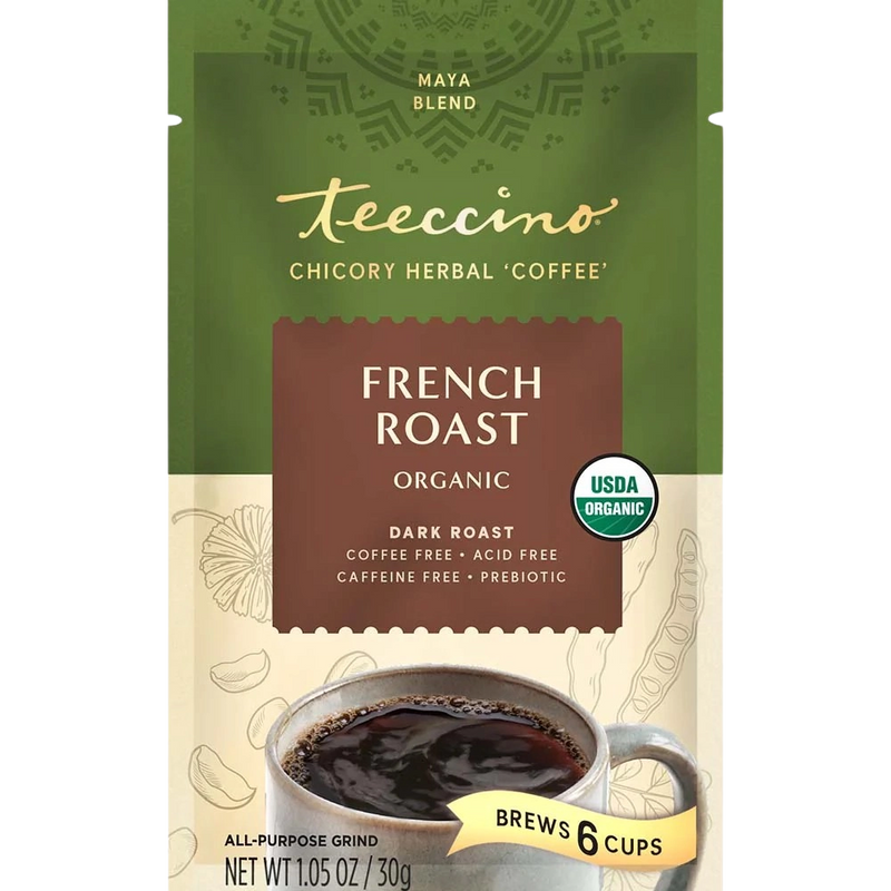 Teeccino French Roast Chicory Herbal Coffee Herbal Coffee