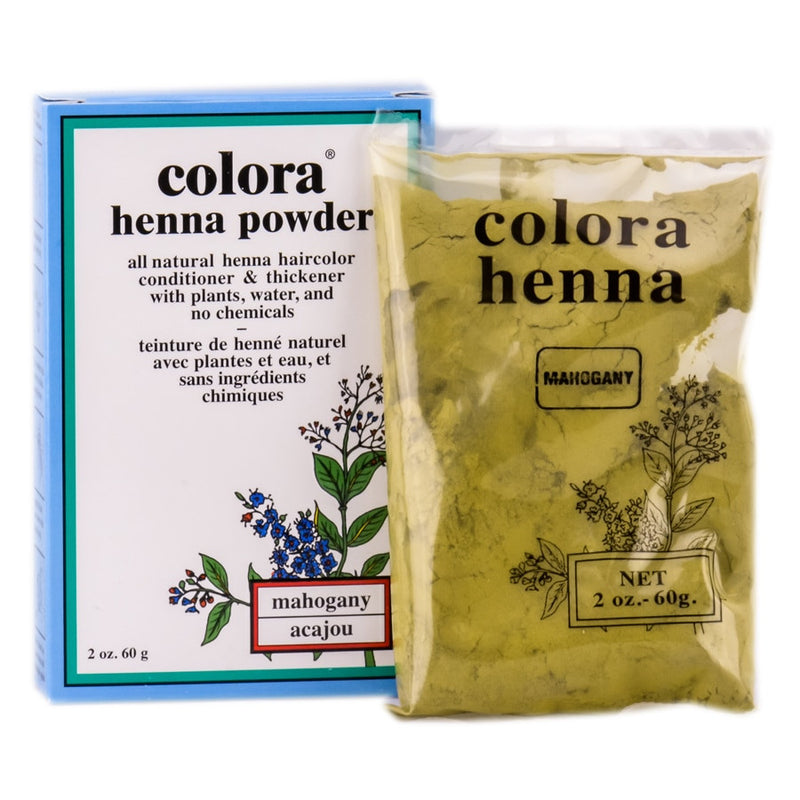 Colora Colora Henna Powder Hair Color Mahogany 2Oz Hair Color