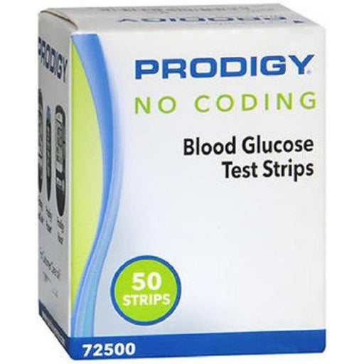 Prodigy Prodigy No Coding Blood Glucose Test Strips Blood Glucose Test Strips