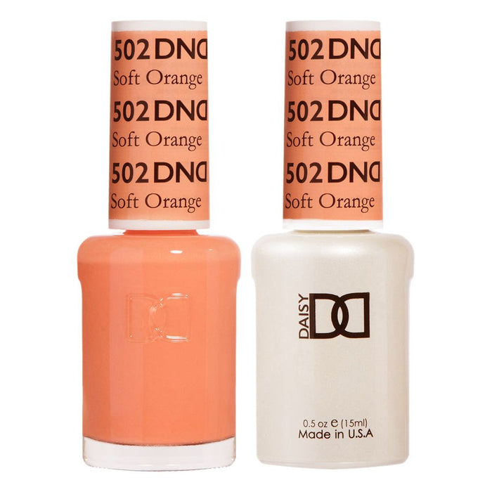 DND - Soft Orange #502 - DND Gel Duo