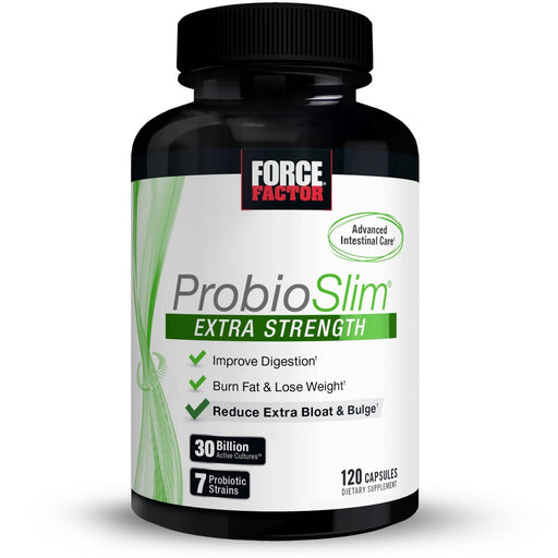 Force Factor Force Factor® ProbioSlim® Extra Strength – 30 Billion CFUs Probiotic Supplement Vitamins & Supplements