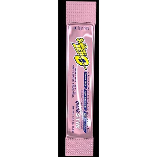 Sqwincher Sqwincher® Zero Qwik Stik® – Strawberry Lemonade Hydration Mix (120 per Case) Powdered Beverage Mixes