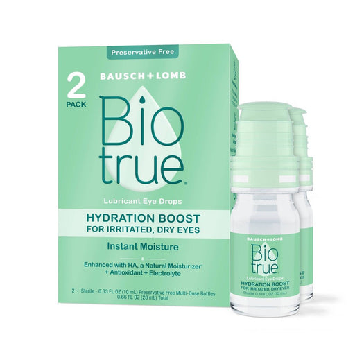 Biotrue Biotrue Hydration Boost Dry Eye Drops Twin Pack - 0.66 Fl Oz Eye Drops & Lubricants