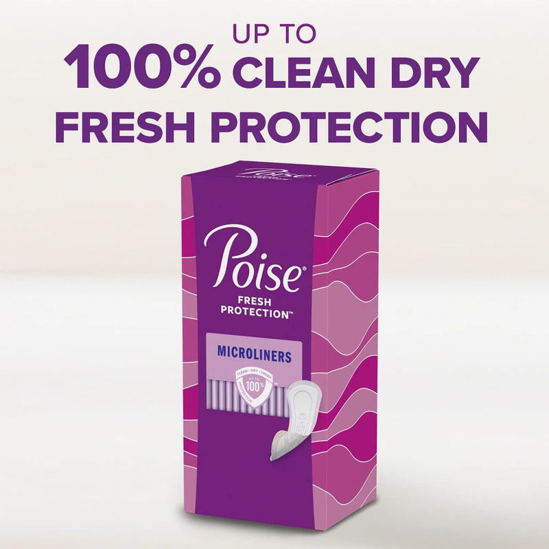 Poise Poise Microliners Incontinence Panty Liners - Lightest Absorbency Health Care