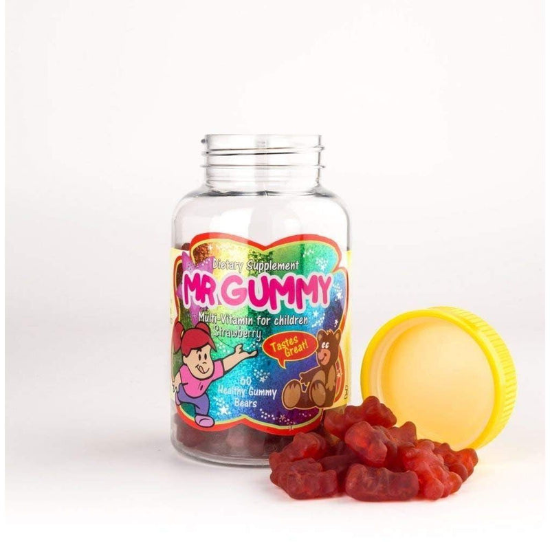 Mr. Gummy Vitamins Mr. Gummy Vitamins Childrens Multivitamin Gummies Strawberry Flavored Vitamins & Supplements