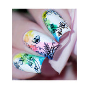 UberChic Beauty Whimsical By Nature-01 Stamping Plate