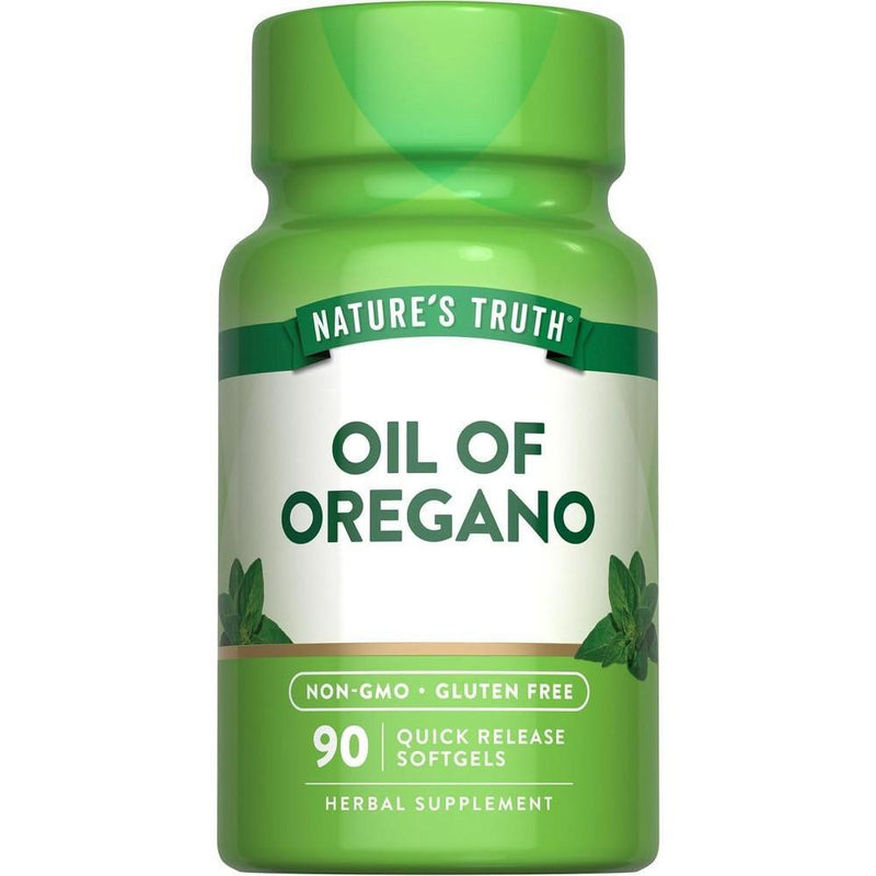 Nature's Truth Nature's Truth Oil Of Oregano, 3000 Mg, Quick Release Softgels Vitamins & Supplements White Smoke