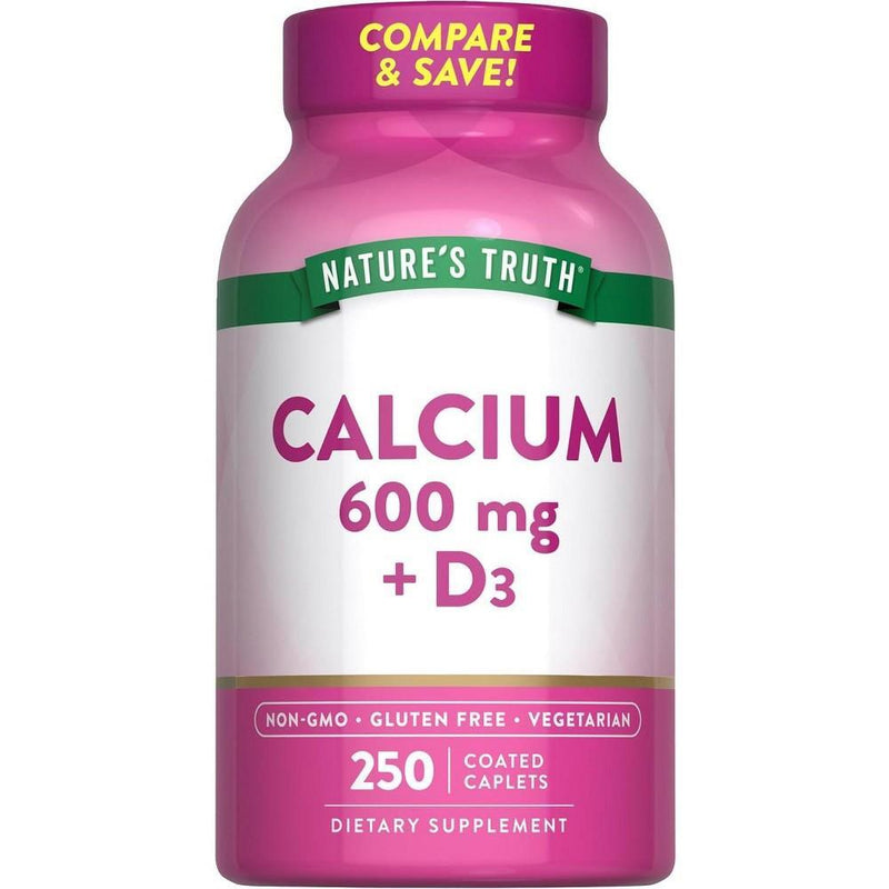Nature's Truth Nature's Truth Calcium 600 Mg Plus Vitamin D3 Vitamins & Supplements