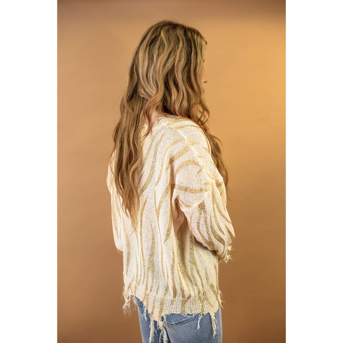 Diana Distressed Long Sleeve