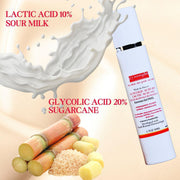 gymsegbë Thick As Thieves Pure Glycolic Acid Lactic Acid Extreme Gel Peel - 50ml Exfoliation, Dark Spots, Hyperpigmentation