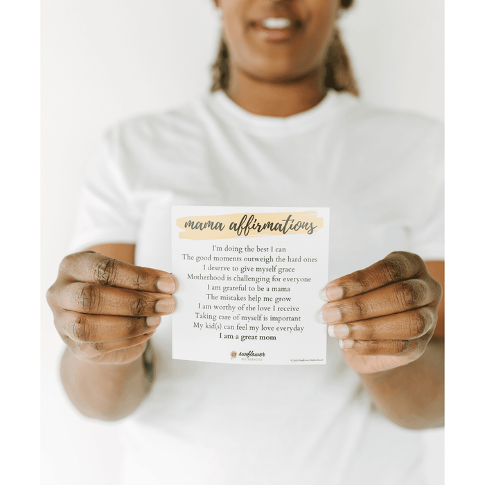 Sunflower Motherhood - Affirmation Magnet