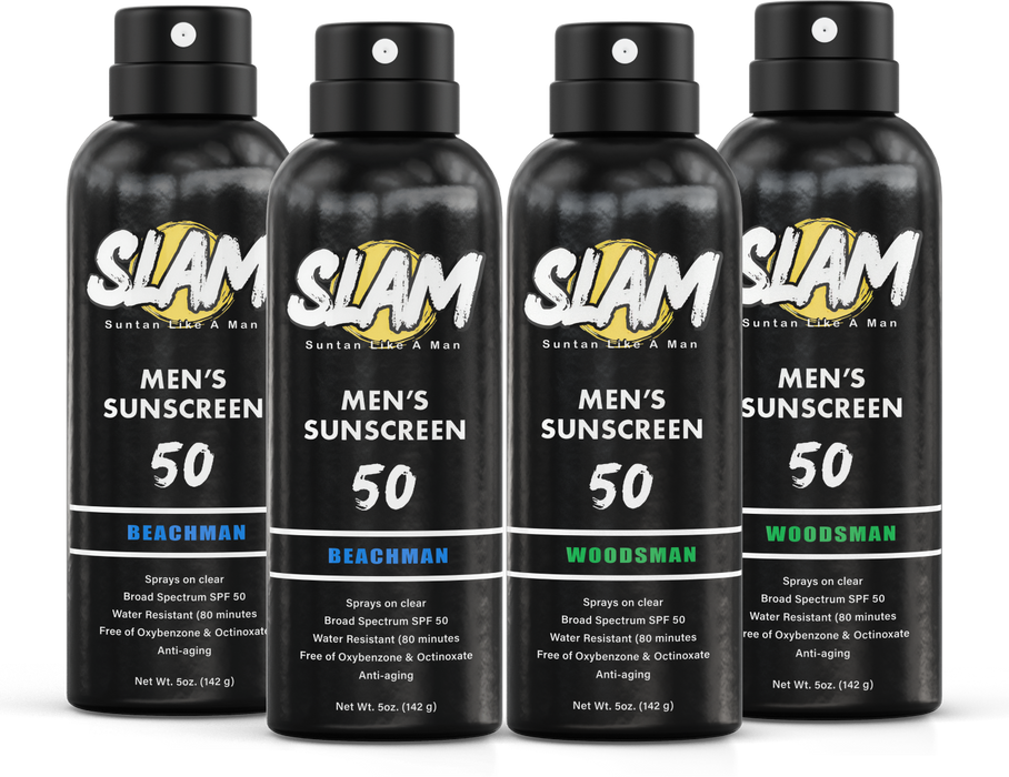 The Quad Pack. 2+2 by Slam Sunscreen