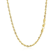 Bids.com 10K Yellow Gold Lite Rope Chain (2.50 mm) Necklaces