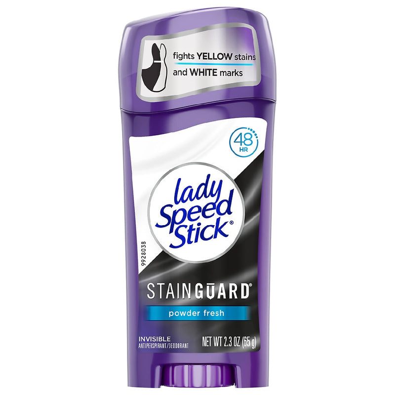 Lady Speed Stick Lady Speed Stick Antiperspirant/Deodorant, Invisible, Powder Fresh 2.3 Oz Deodorant White Smoke