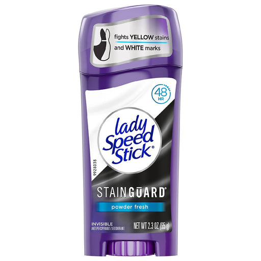 Lady Speed Stick Lady Speed Stick Antiperspirant/Deodorant, Invisible, Powder Fresh 2.3 Oz Deodorant White Smoke