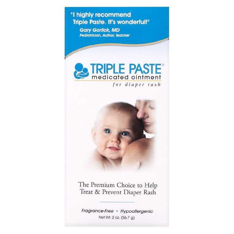 Triple Paste Triple Paste Medicated Ointment For Diaper Rash 2 Oz Diapers