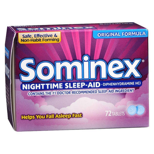 Sominex Sominex Nighttime Sleep-Aid Original Formula Tablets Vitamins & Supplements