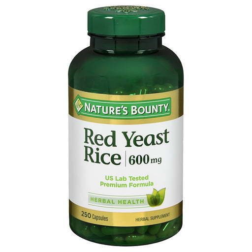 Nature's Bounty Nature's Bounty Red Yeast Rice 600 Mg Dietary Supplement Capsules Rice