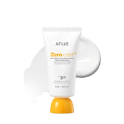 AsiaBeautyMall ANUA Zero-Cast Moisturizing Finish Sunscreen SPF50+ PA++++ Sunscreen