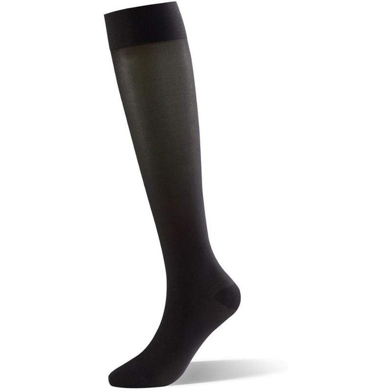 Dr. Comfort Dr. Comfort Knee High Sheer Compression Socks, 15-20 mmHg (Black, Small) Socks
