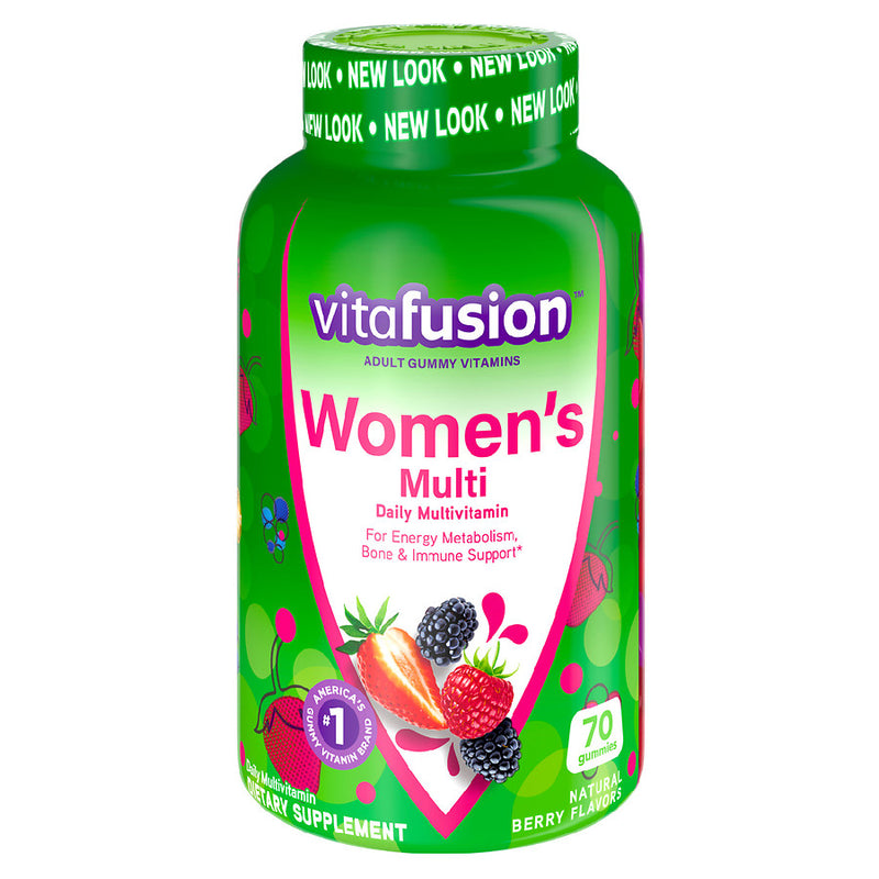 Vitafusion Vitafusion Gummy Vitamins, Women’s, Multi, Natural Berry Flavors Vitamins & Supplements