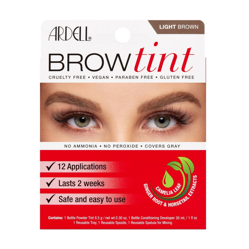 Ardell Ardell Brow Tint Semi-Permanent Dye Kit In Light Brown Health & Beauty