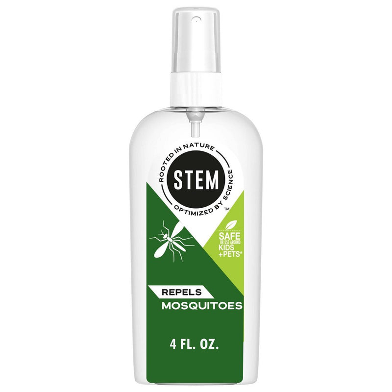 Stem Stem Mosquito & Tick Repellent Spritz, Plant-Based Active Ingredients, 4 oz Household Insect Repellents
