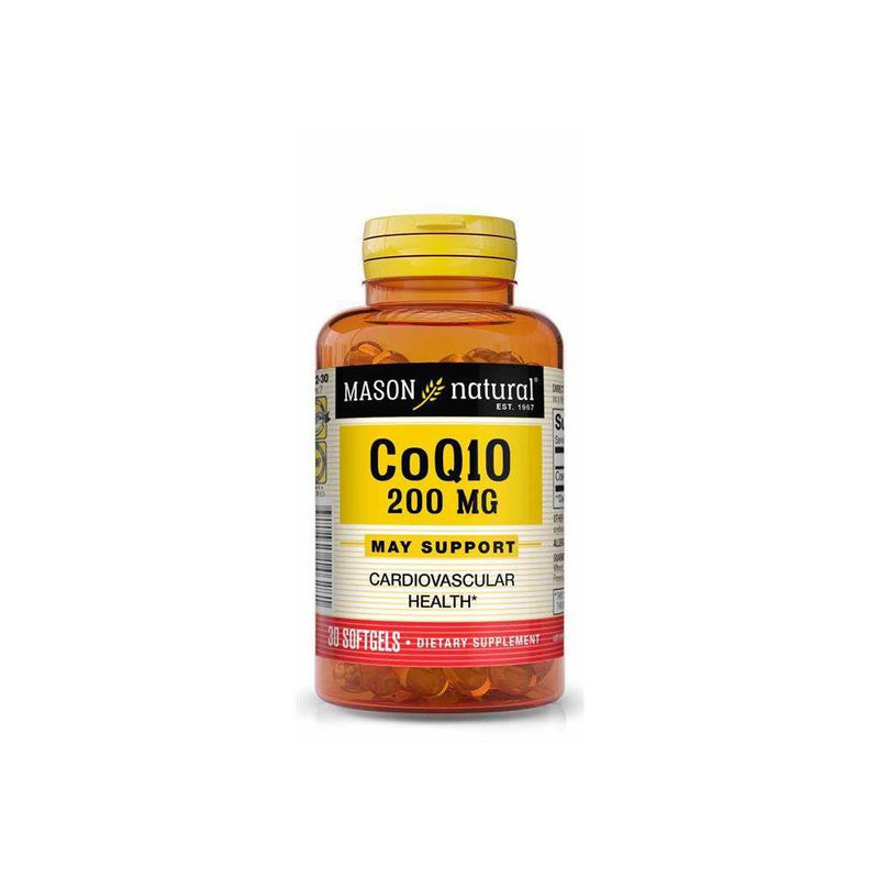 Mason Natural Mason Natural Co Q-10 200 Mg Softgels Vitamins & Supplements