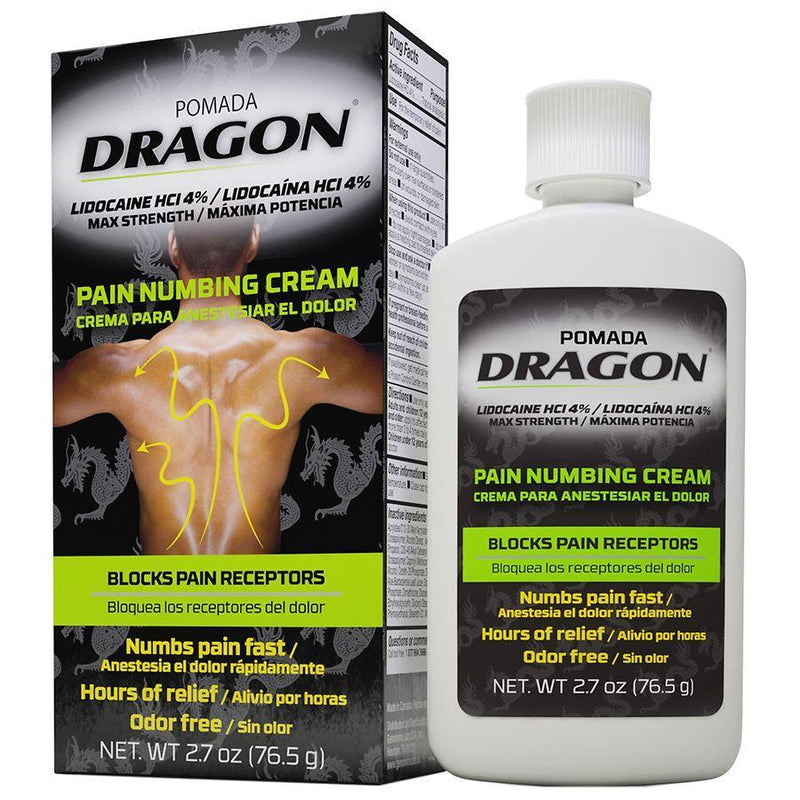 Pomada Dragon Pomada Dragon Pain Numbing Cream, Max Strength Medicine & Drugs