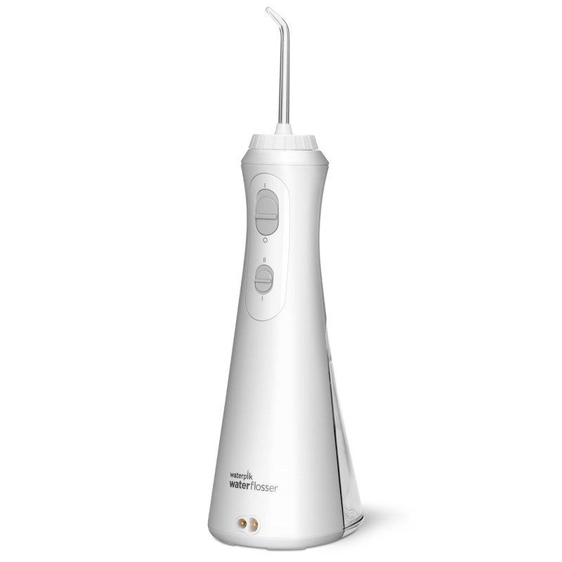 Waterpik Waterpik Cordless Plus Water Flosser, Portable Power Flosser for Teeth & Gums, White (WP-450) Oral Care