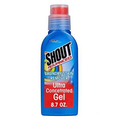 Shout Shout Advanced Ultra Gel Brush, Laundry Stain Remover, 8.7 oz (Pack of 8) Laundry Supplies