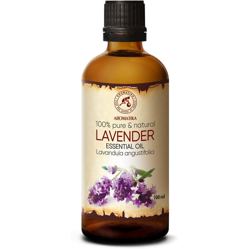 Aromatika Natural Lavender Oil, Liquid, 100 mL Massage Oil