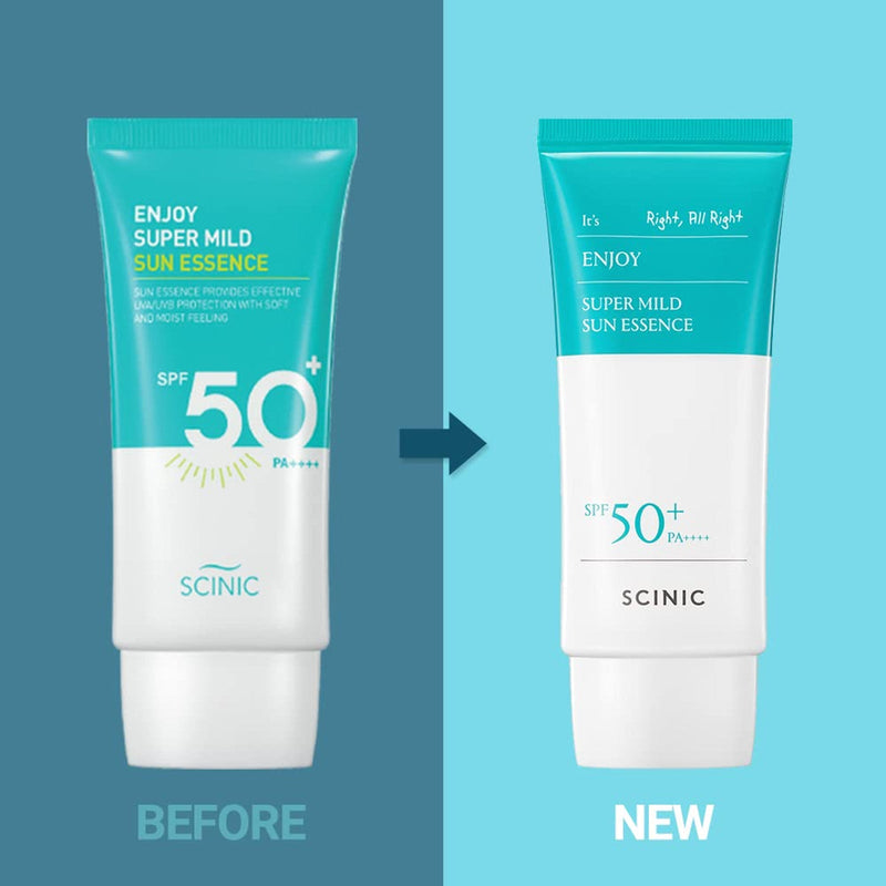 AsiaBeautyMall SCINIC Enjoy Super Mild Sun Essence SPF 50+ PA++++ Sunscreen