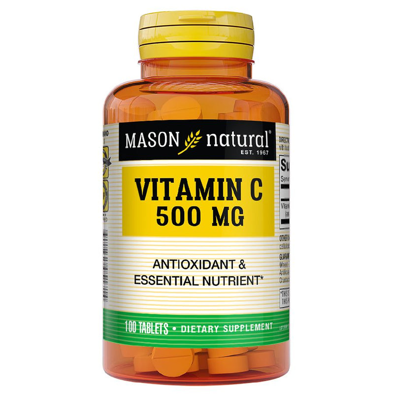 Mason Natural Mason Natural Vitamin C, 500 Mg, 100 Tablets Vitamins & Supplements