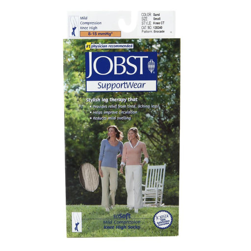 Jobst Jobst SupportWear SoSoft Mild Compression Socks Knee High 8-15mmHg Sand Small 1 Pr Personal Care