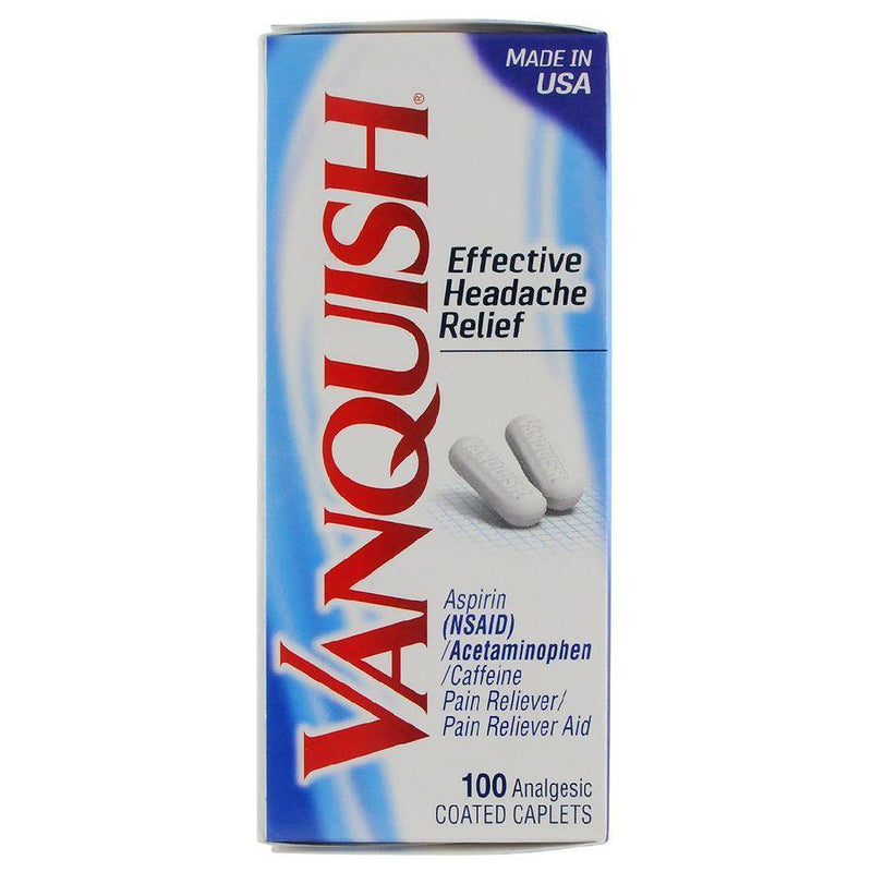 Vanquish Vanquish Headache Relief Caplets Medicine & Drugs
