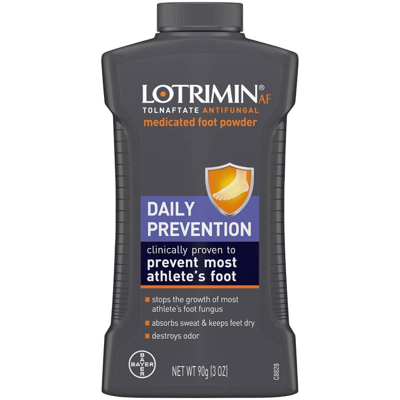 Lotrimin Lotrimin Antifungal Powder Athlete's Foot Daily Prevention - 3oz Foot Care