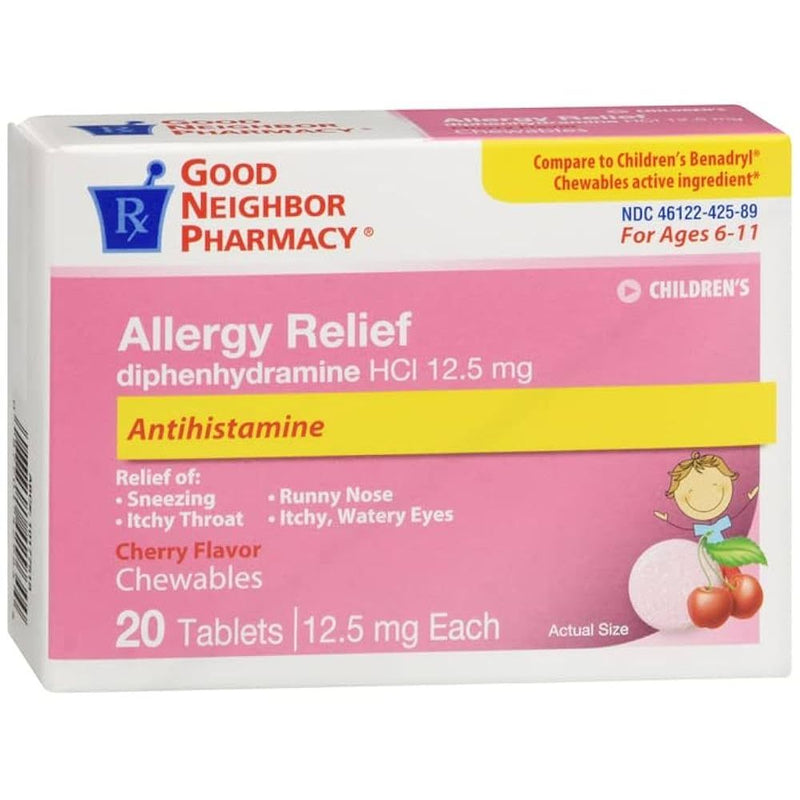 Good Neighbor Pharmacy GNP DIPHENHYDRAMINE HCL ORAL SOLUTION, CHERRY, 4OZ Medicine & Drugs
