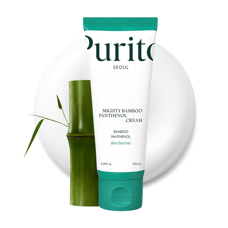 AsiaBeautyMall Purito SEOUL Mighty Bamboo Panthenol Cream Moisturizer