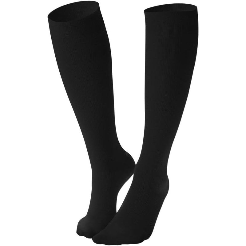 Dr. Comfort Dr. Comfort Women's Micro Nylon Graduated Compression Knee High 15-20 Mmhg Black Compression Knee-High Sock