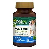 petnc PetNC Natural Care Pet-Vite Dogs Chewables Savory Flavor 75 Chews Vitamins & Supplements