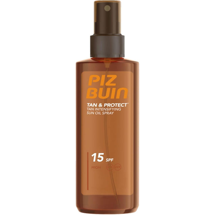 Piz Buin Tan & Protect Sun Oil Spray SPF15 150ml