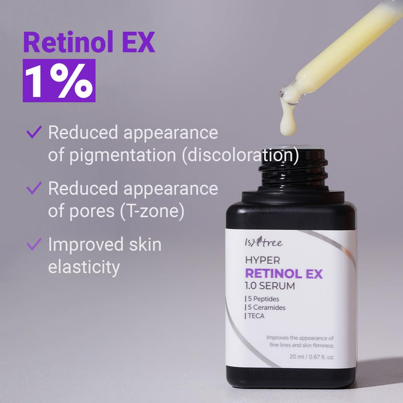 AsiaBeautyMall Isntree Hyper Retinol EX 1.0 Serum Serum Dark Gray