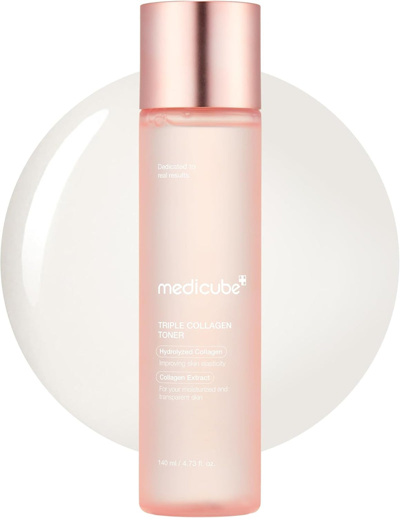 AsiaBeautyMall Medicube Triple Collagen Toner Toner Lotion White Smoke