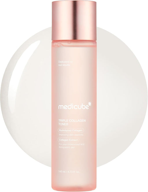 AsiaBeautyMall Medicube Triple Collagen Toner Toner Lotion White Smoke