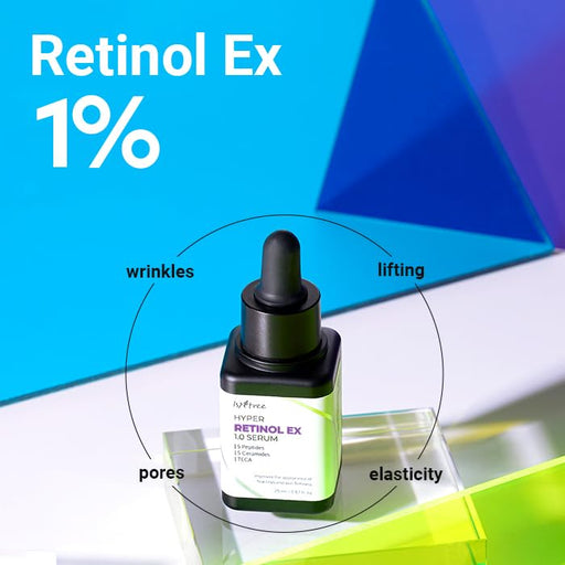 AsiaBeautyMall Isntree Hyper Retinol EX 1.0 Serum Serum Deep Sky Blue