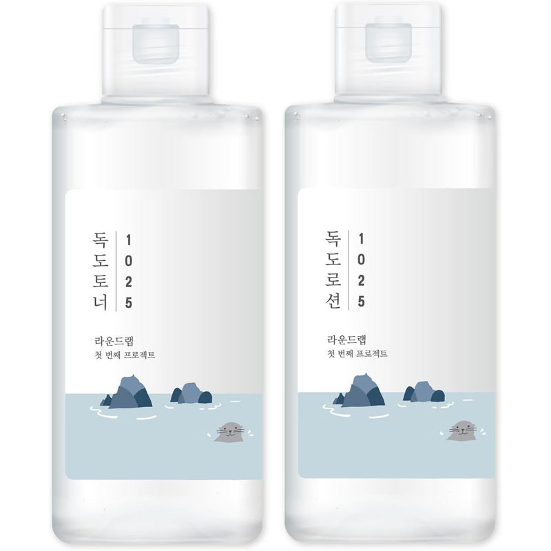 AsiaBeautyMall Round Lab 1025 Dokdo Toner Lotion Special Set Toner Lotion
