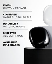 AsiaBeautyMall Either& Glow Pixel Cushion Foundation White Smoke 17N Vanilla,23N Sand
